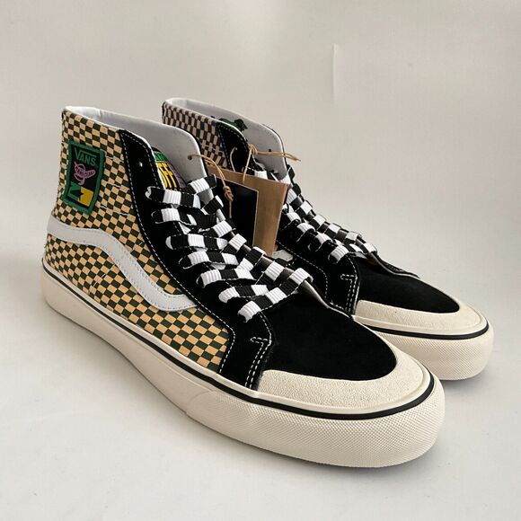 Vans Off The Wall Mami Wata Sneakers Men Size 12M SK8-Hi 138 Decon VR3 SF Check - Picture 12 of 12